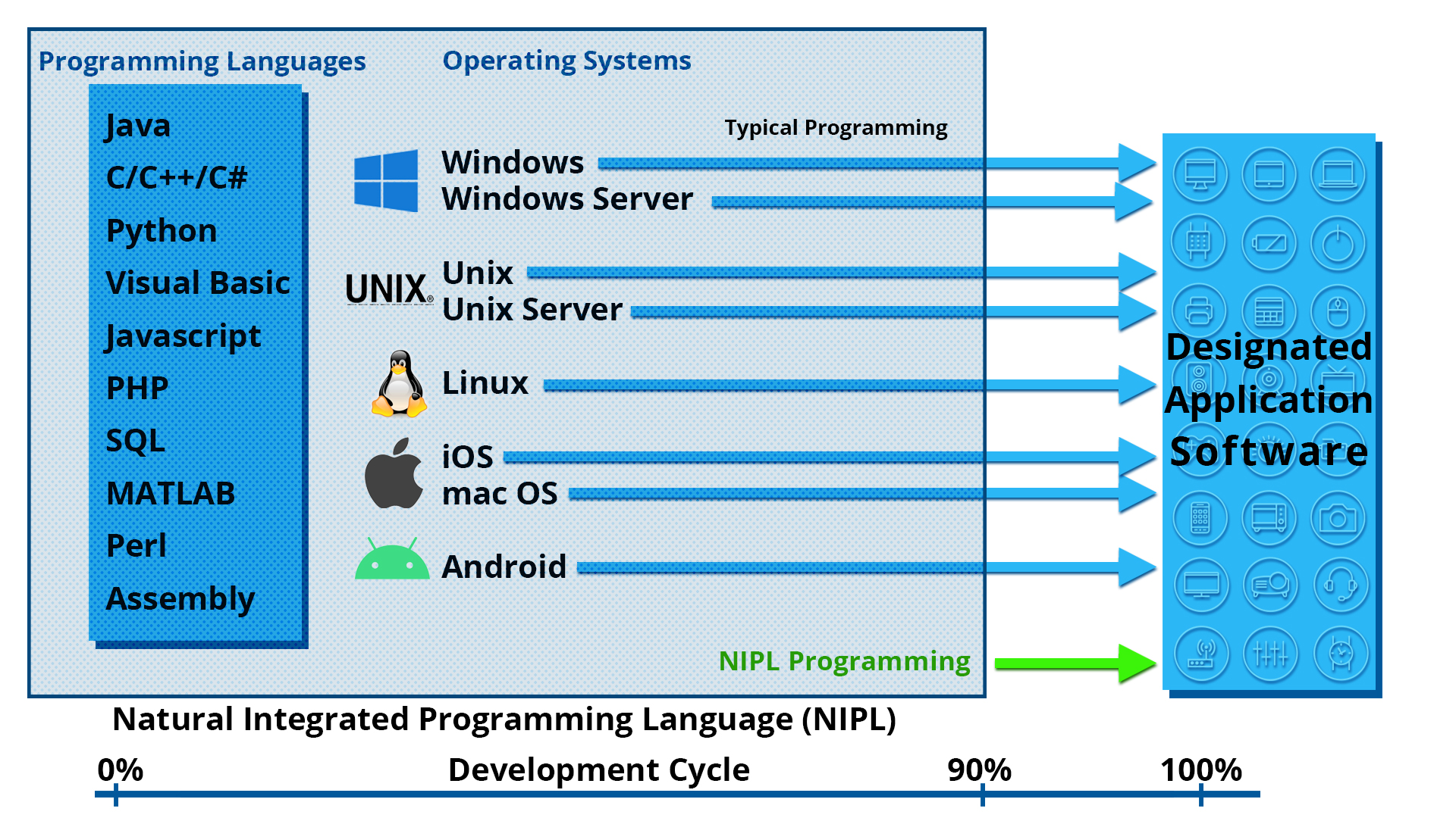 NIPL InfoGraphic NIPL vs. Usual Programming Time